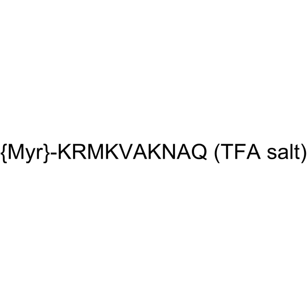 Pep2m, myristoylated TFA (Myr-Pep2m TFA)